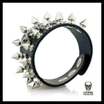 Bracelet Tête de Mort Piques Gothiques - Crâne Passion