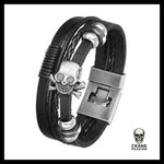 Bracelet Tête de Mort Pirate - Crâne Passion