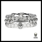 Bracelet Tête de Mort Prince - Crâne Passion