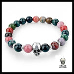 Bracelet Tête de Mort Réaliste - Crâne Passion