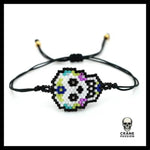 Bracelet Tête de Mort Rétro - Crâne Passion