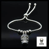 Bracelet Tête de Mort Rigolo - Crâne Passion
