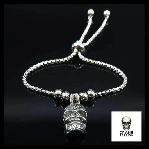Bracelet Tête de Mort Rigolo - Crâne Passion