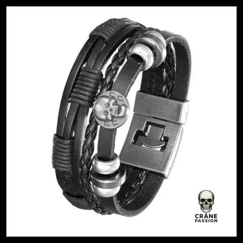 Bracelet Tête de Mort Rigolote - Crâne Passion