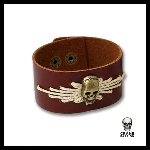 Bracelet Tête de Mort Roi Soleil - Crâne Passion