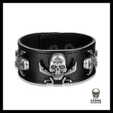 Bracelet Tête de Mort Sabre - Crâne Passion