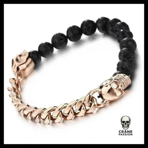 Bracelet Tête de Mort Séduction - Crâne Passion