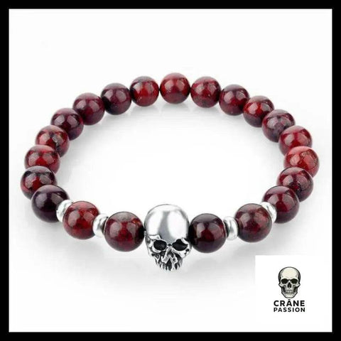 Bracelet Tête de Mort Simple Skull - Crâne Passion