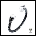 Bracelet Tête de Mort Skull Jumelle - Crâne Passion