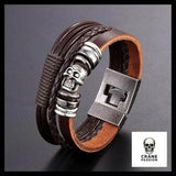 Bracelet Tête de Mort Skull Maudit - Crâne Passion