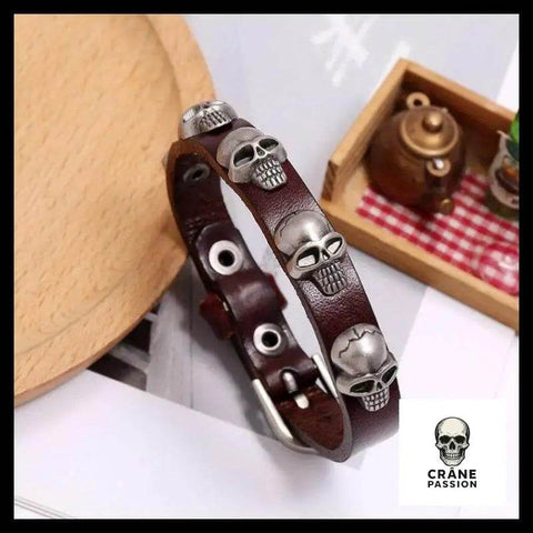 Bracelet Tête de Mort Skull Mortelle - Crâne Passion