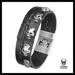 Bracelet Tête de Mort Sourire - Crâne Passion