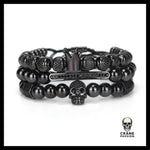 Bracelet Tête de Mort Souverain - Crâne Passion