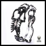 Bracelet Tête de Mort Squelette Humain - Crâne Passion