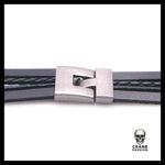 Bracelet Tête de Mort Tresse Crâne - Crâne Passion
