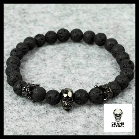 Bracelet Tête de Mort Volcan - Crâne Passion