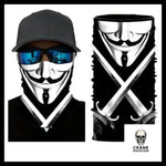 Cache-cou Tête de Mort Anonymous - Crâne Passion