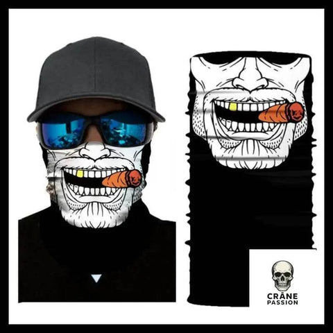 Cache-cou Tête de Mort Gorilla - Crâne Passion