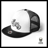 Casquette Motard - Crâne Passion