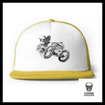 Casquette Motard - Crâne Passion