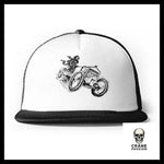 Casquette Motard - Crâne Passion