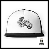 Casquette Motard - Crâne Passion