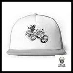 Casquette Motard - Crâne Passion