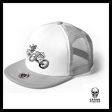 Casquette Motard - Crâne Passion