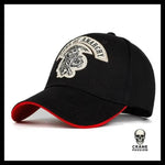 Casquette Tête de Mort Baseball Anarchie - Crâne Passion