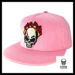 Casquette Tête de Mort En Feu - Crâne Passion