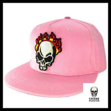 Casquette Tête de Mort En Feu - Crâne Passion