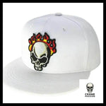 Casquette Tête de Mort En Feu - Crâne Passion