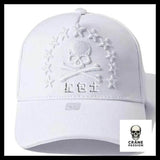Casquette Tête de Mort Noire - Crâne Passion
