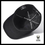Casquette Tête de Mort Noire - Crâne Passion