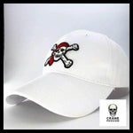 Casquette Tête de Mort Pirate Jack Blanche - Crâne Passion