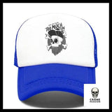 Casquette Tête de Mort Too Much Bleu Roi - Crâne Passion