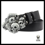Ceinture Homme Tête de Mort - Crâne Passion