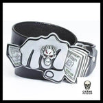 Ceinture Skull Dollar - Crâne Passion
