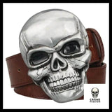 Ceinture Tête de Mort Biker - Crâne Passion
