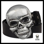 Ceinture Tête de Mort Biker - Crâne Passion