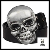 Ceinture Tête de Mort Biker - Crâne Passion