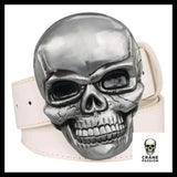 Ceinture Tête de Mort Biker - Crâne Passion