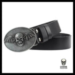 Ceinture Tête de Mort Chauve Souris - Crâne Passion