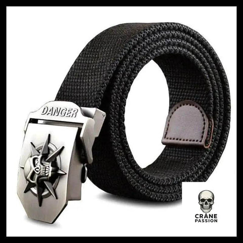 Ceinture Tête de Mort Classique 10 Couleurs - Crâne Passion