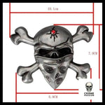 Ceinture Tête de Mort Gangster - Crâne Passion