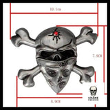 Ceinture Tête de Mort Gangster - Crâne Passion