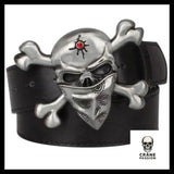 Ceinture Tête de Mort Gangster - Crâne Passion