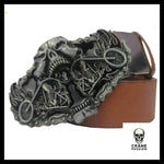 Ceinture Tête de Mort Moto - Crâne Passion