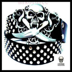 Ceinture Tête de Mort Rock Pirate Jack - Crâne Passion