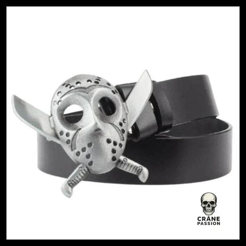 Ceinture Tête de Mort Sabre - Crâne Passion